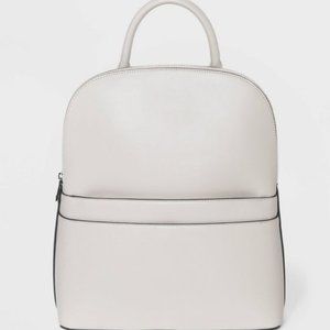 Dome Zip Closure Backpack - A New Day (Gray)